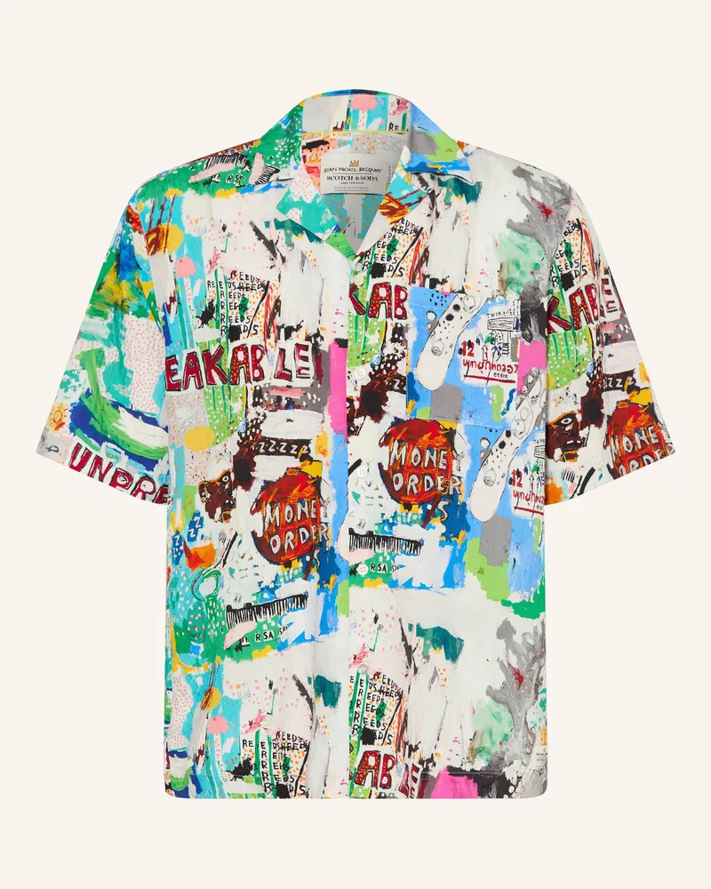 Scotch&Soda Resorthemd Relaxed Fit Dunkelrot