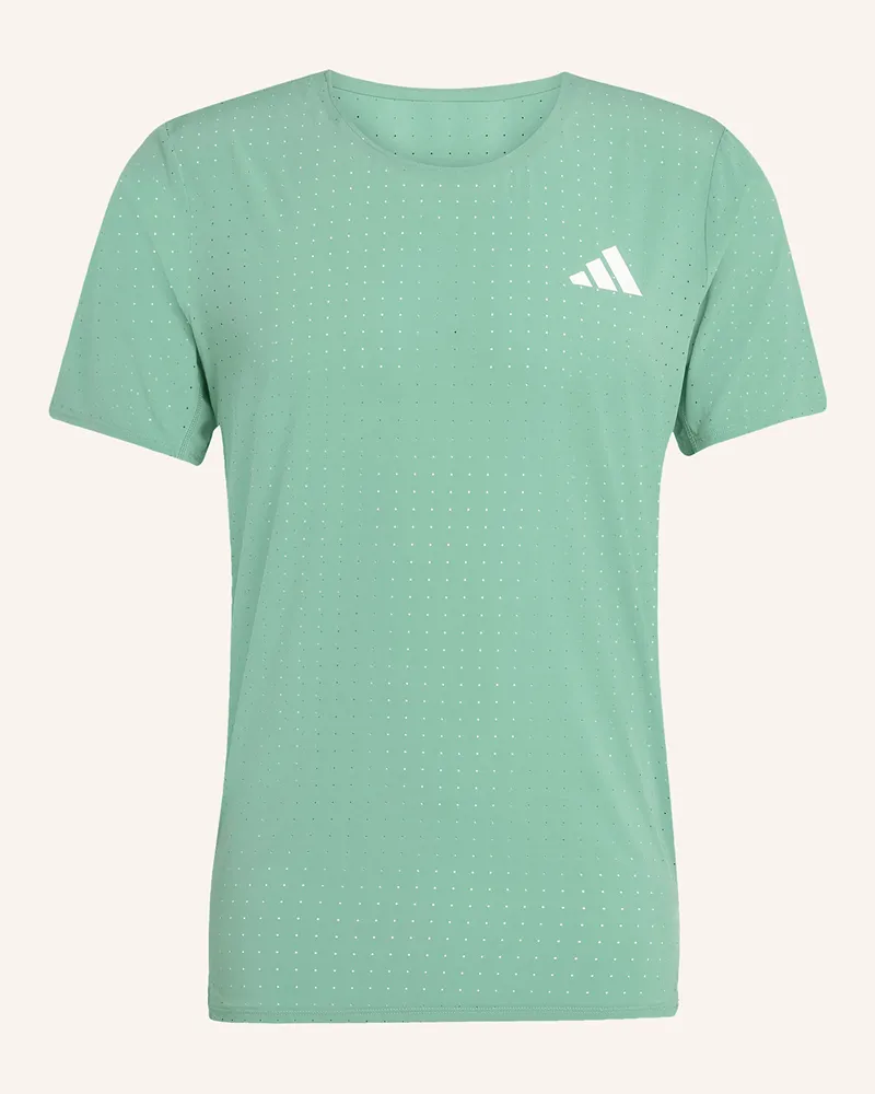 adidas Laufshirt Adizero gruen Türkis
