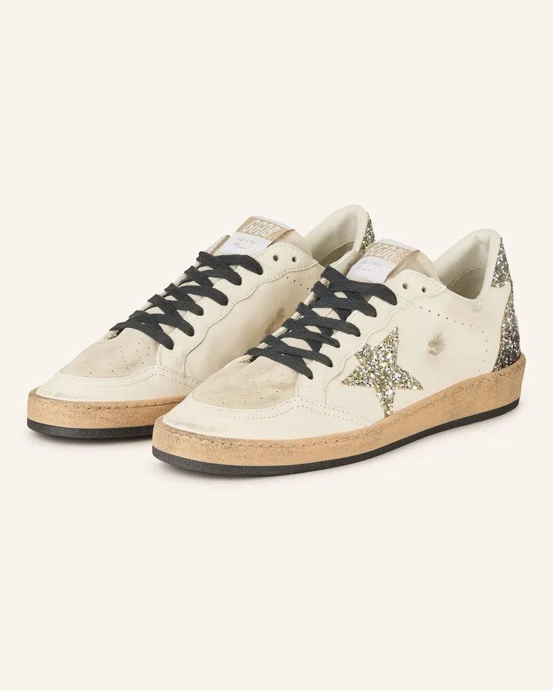 Golden Goose Sneaker BALL STAR Ecru