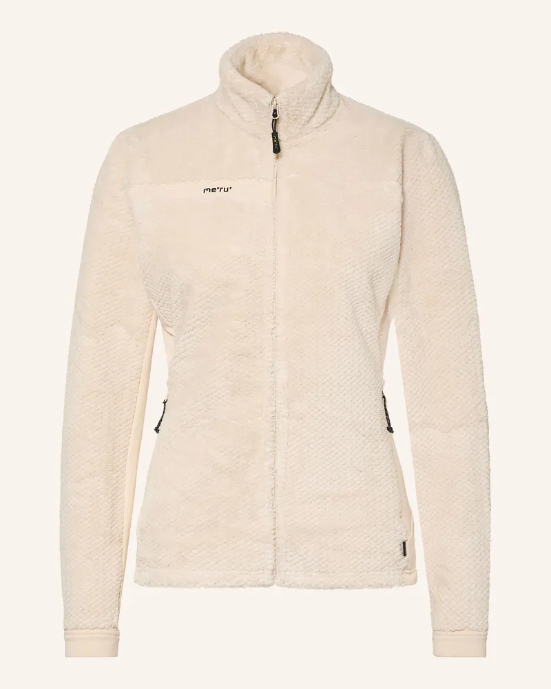 me°ru' Fleecejacke Oneroa beige Beige