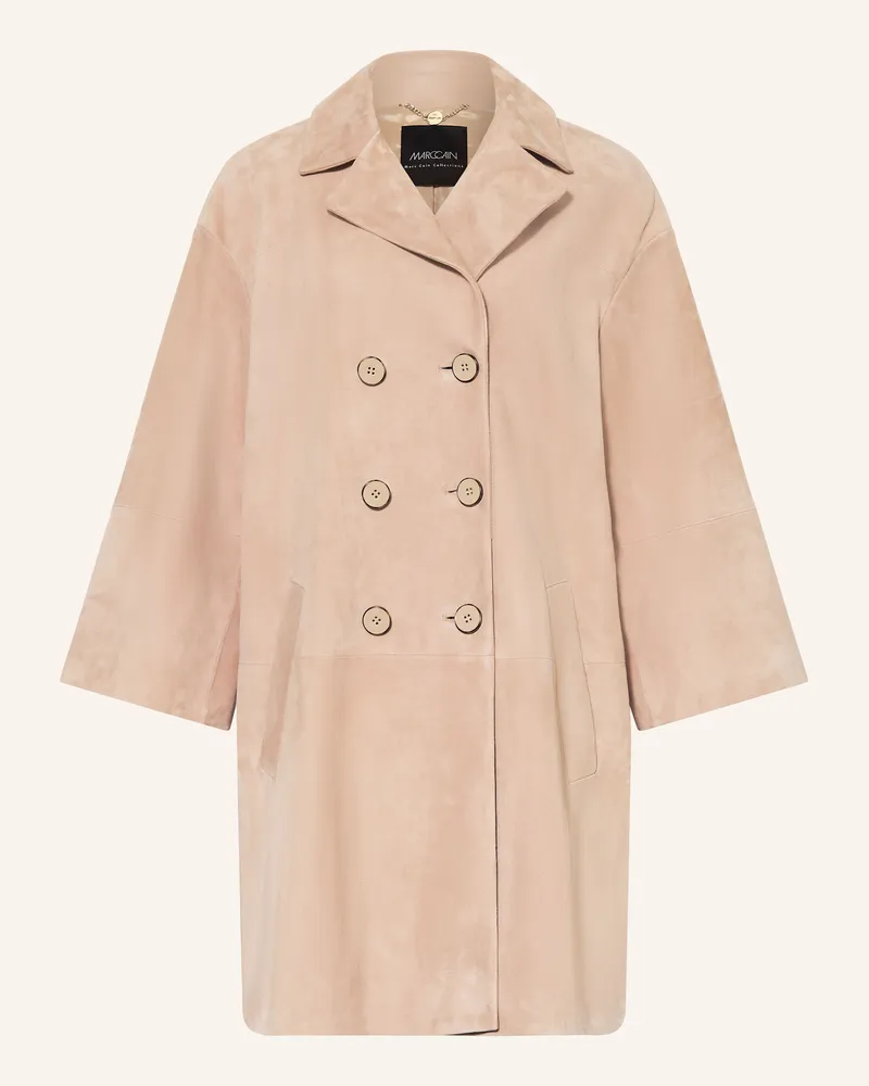 Marc Cain Ledermantel beige 619