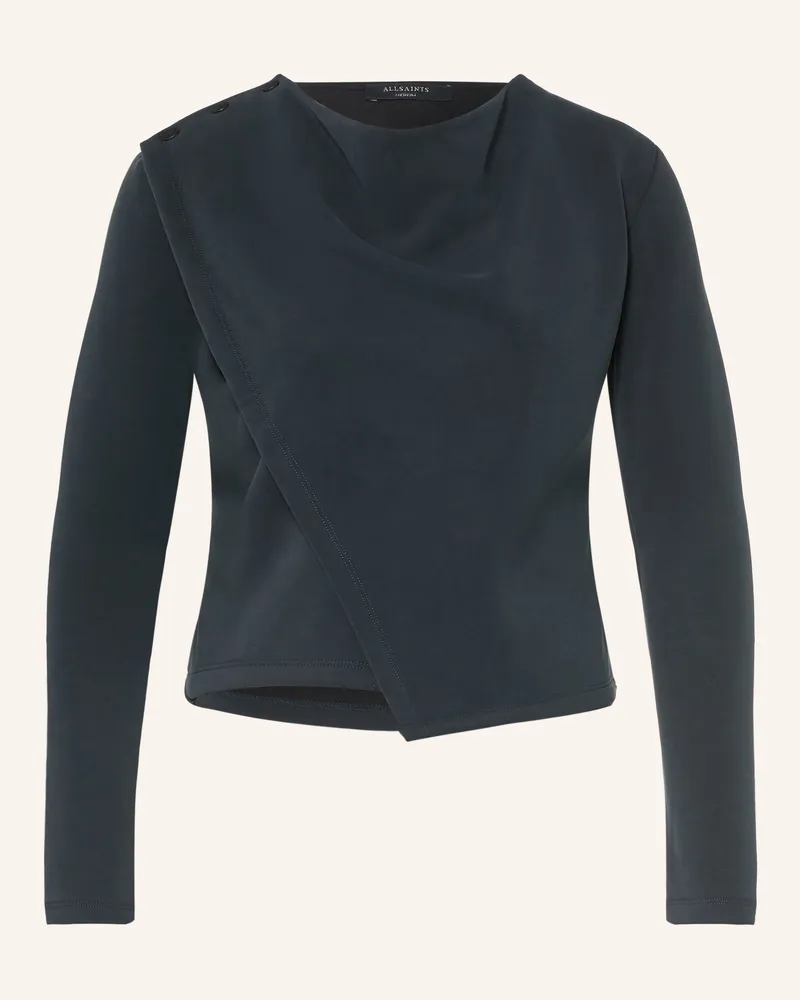 AllSaints Longsleve Skyler schwarz Schwarz