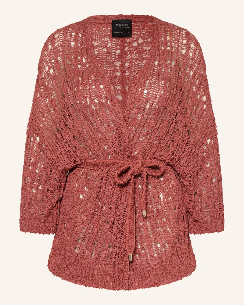 Marc Cain Strickhülle Mit 3/4-Arm rot 488