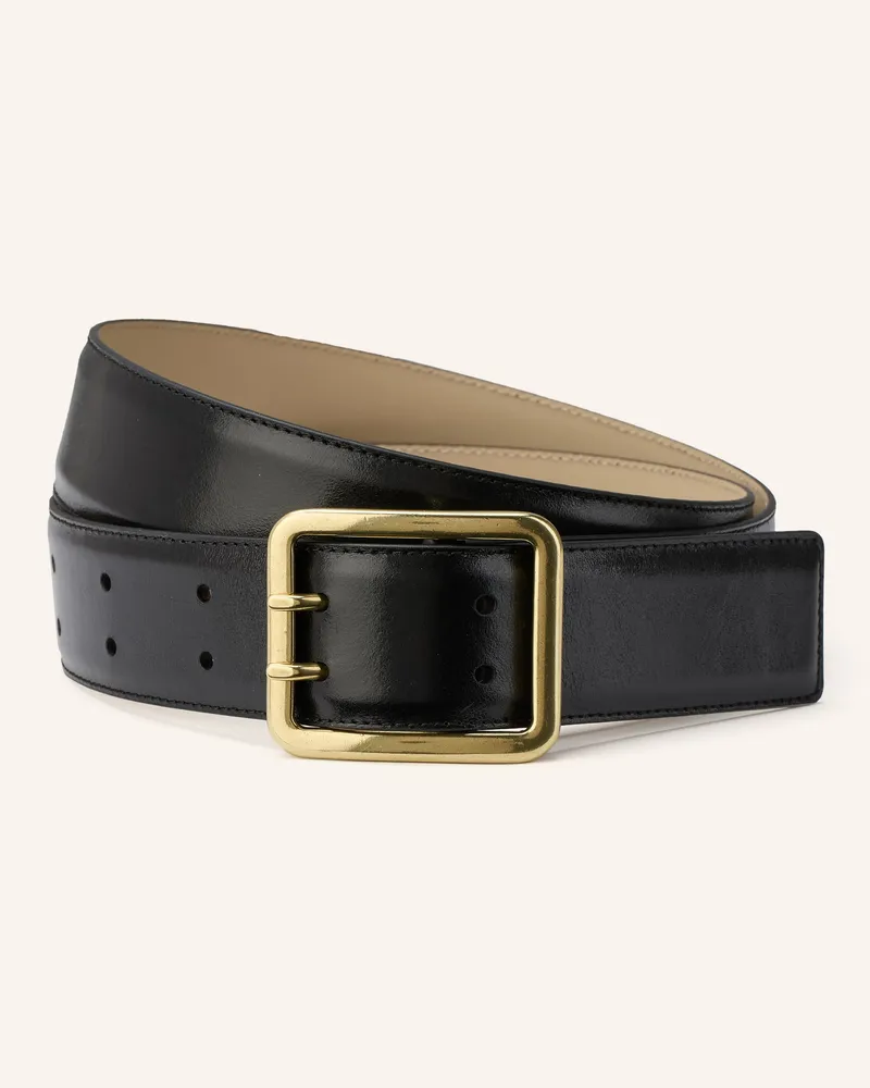 windsor. Ledergürtel schwarz Schwarz