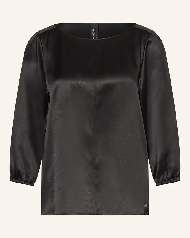 Marc Cain Blusenshirt aus Seide Schwarz
