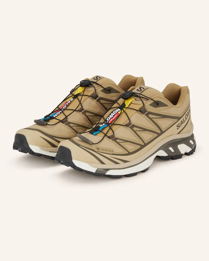 Salomon Sneaker XT-6 GTX Camel