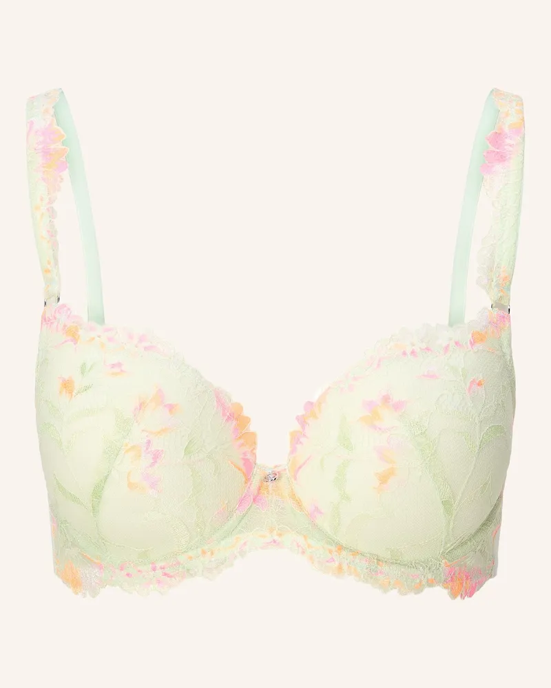 LingaDore T-shirt BH Spitze Neongrün