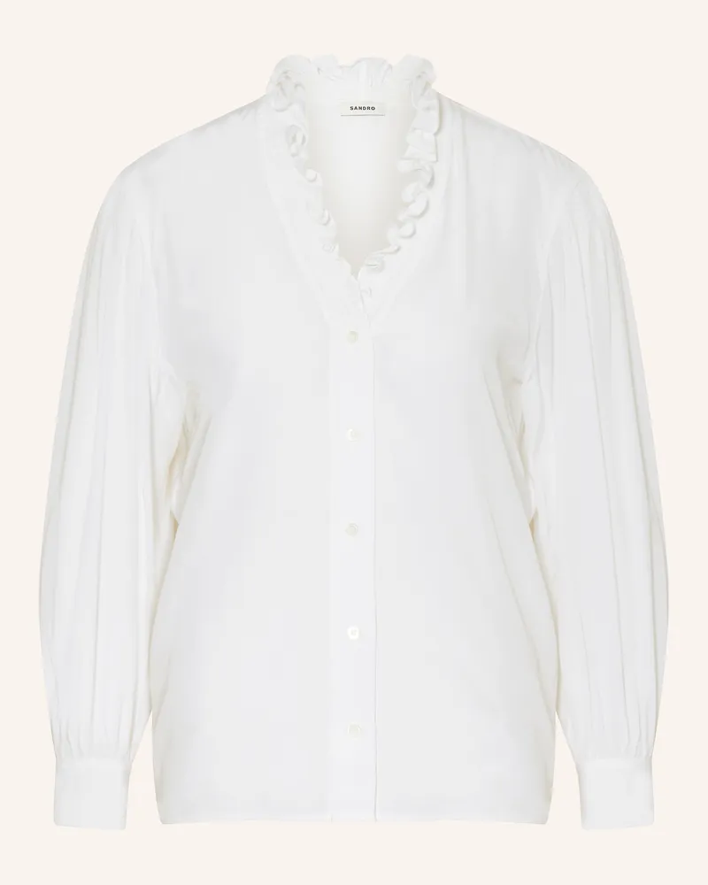 Sandro Bluse Weiss