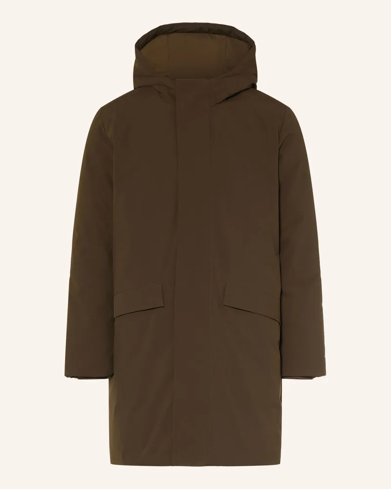 Sandro Parka beige Dunkelbraun