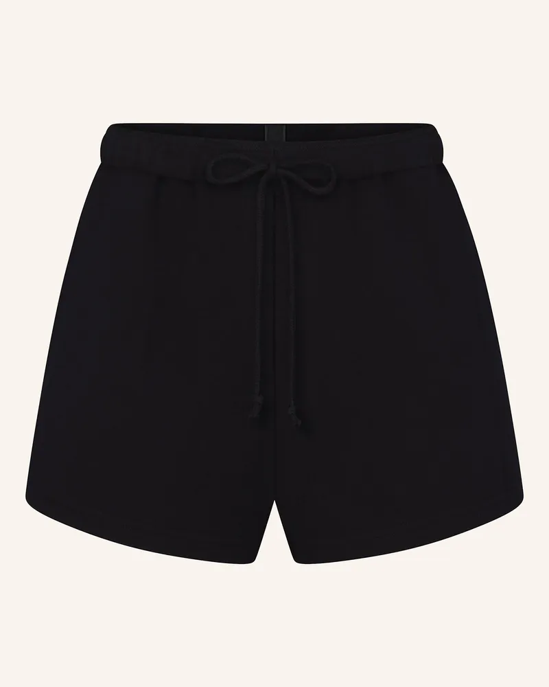 SKIMS Lounge-Shorts Cotton Fleece schwarz Schwarz
