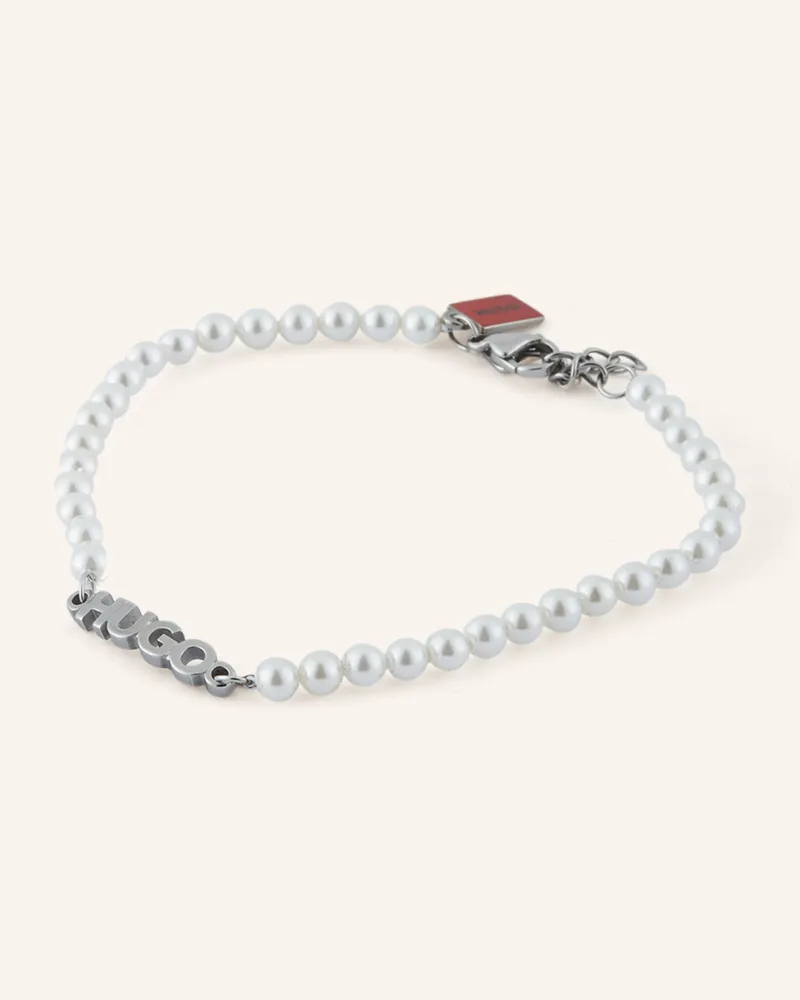 HUGO BOSS Armband SMALLPEARL Weiss