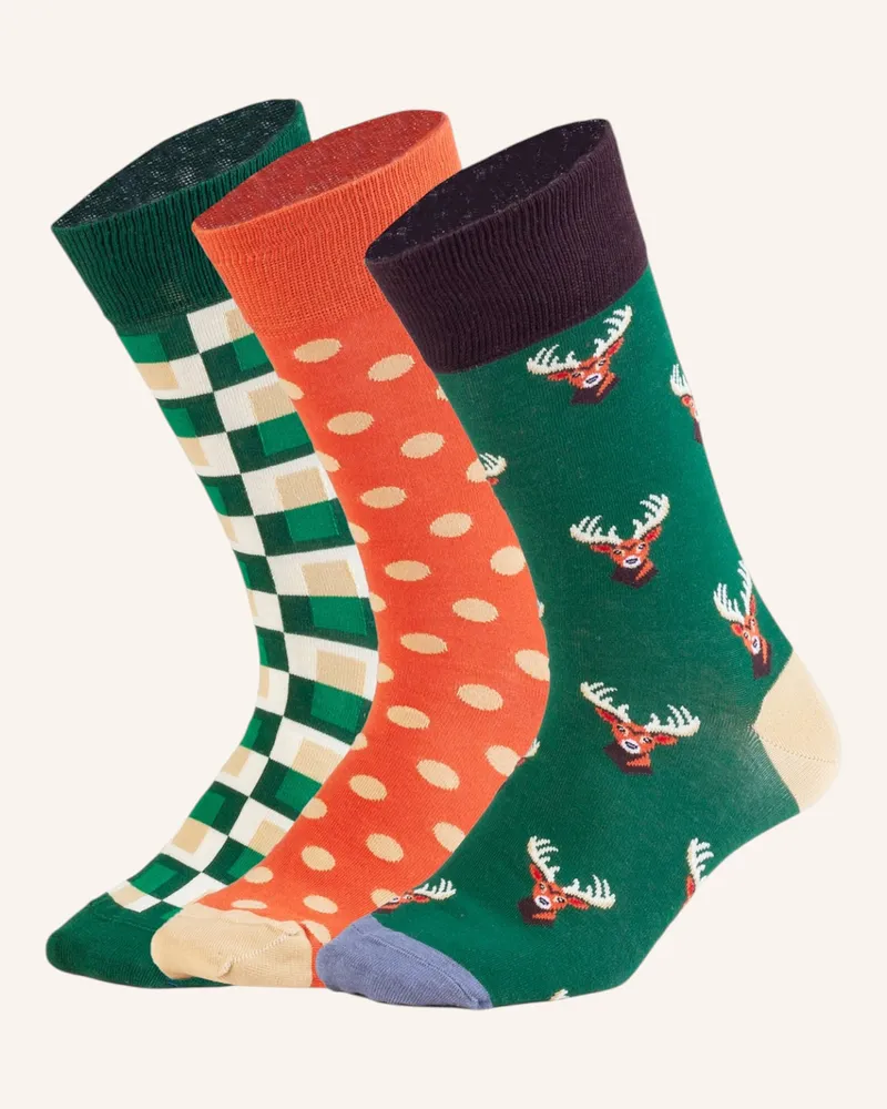 DillySocks Socken Woodland Vibes braun Grün