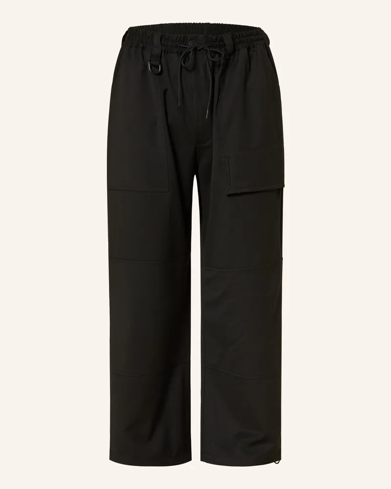 Y-3 Cargohose Wide Fit schwarz Schwarz