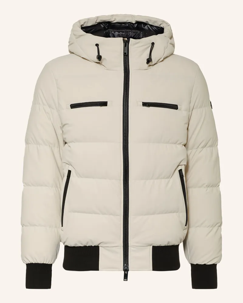 Moose Knuckles Daunenjacke Soho weiss Creme