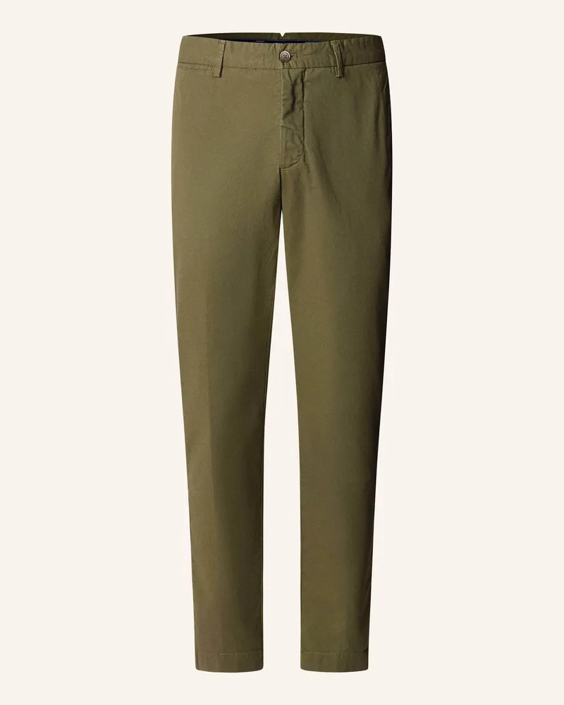 Hackett Chino Pd Texture Chino gruen Grün
