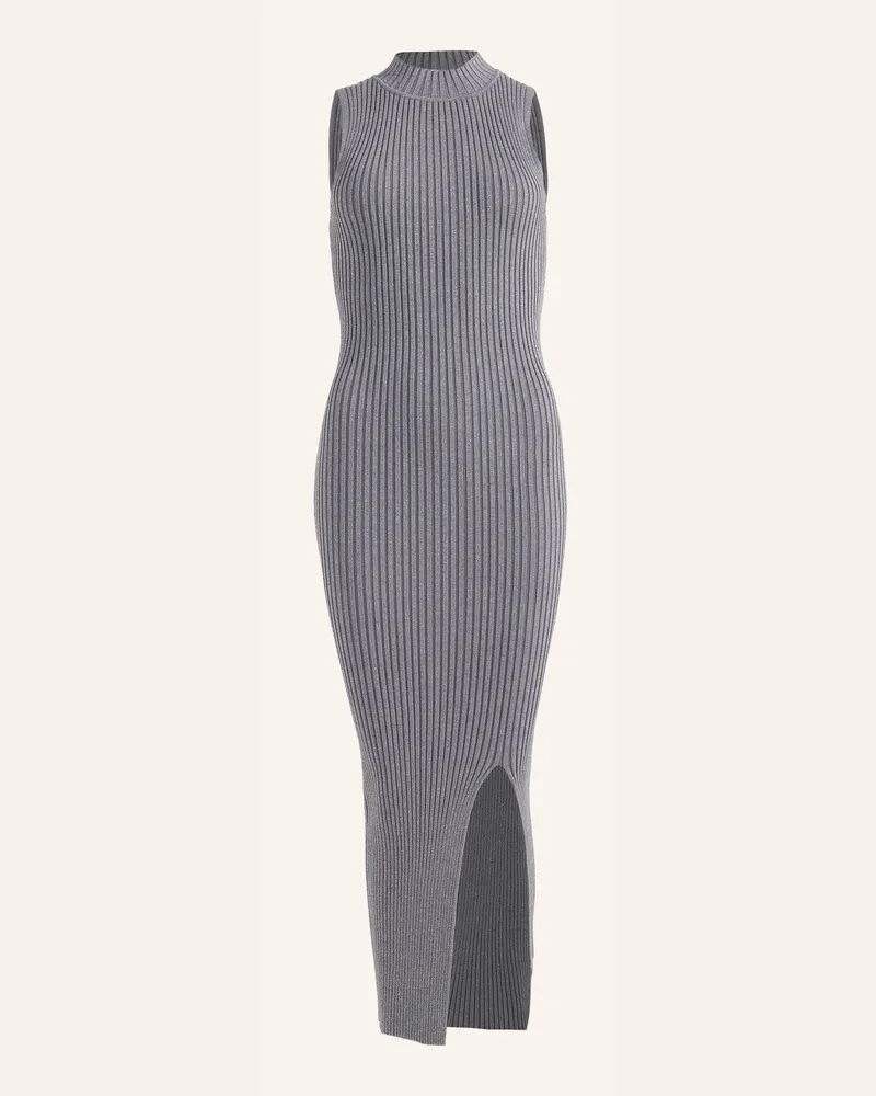 ADLYSH Strickkleid Graceful Glamour Dress grau Grau