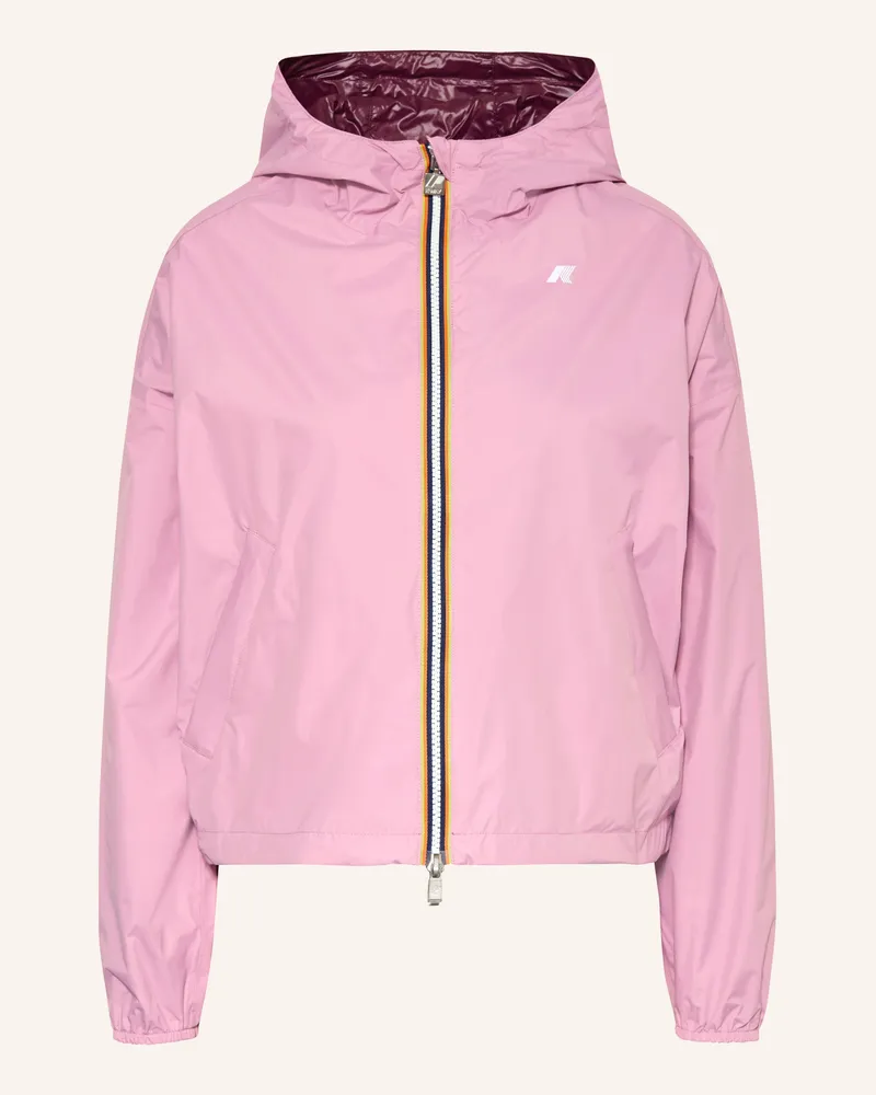 K-Way Jacke Laurette Zum Wenden rosa Rosa
