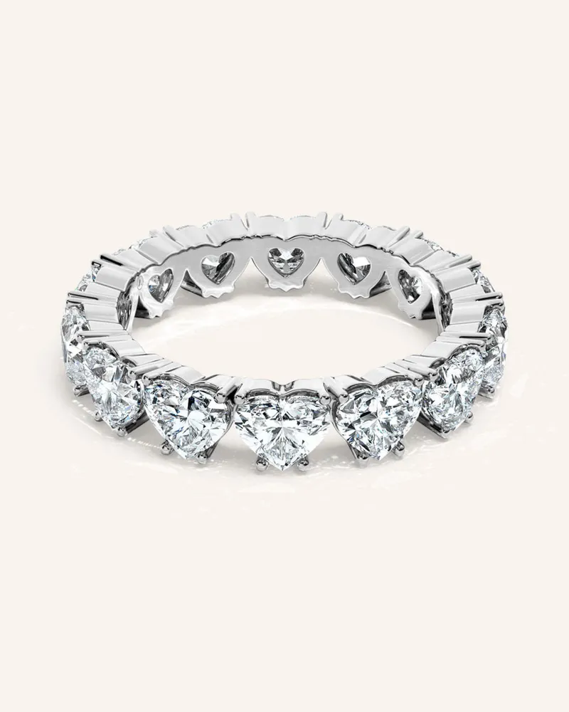 VEYNOU Ring Cara Memory Aus 14 Karat Weißgold Und 3,30ct. Lab-Grown Diamanten silber Weissgold