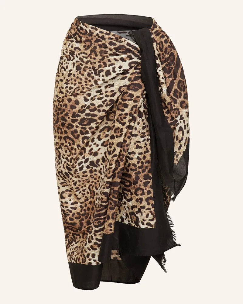 Dolce & Gabbana Pareo Schwarz