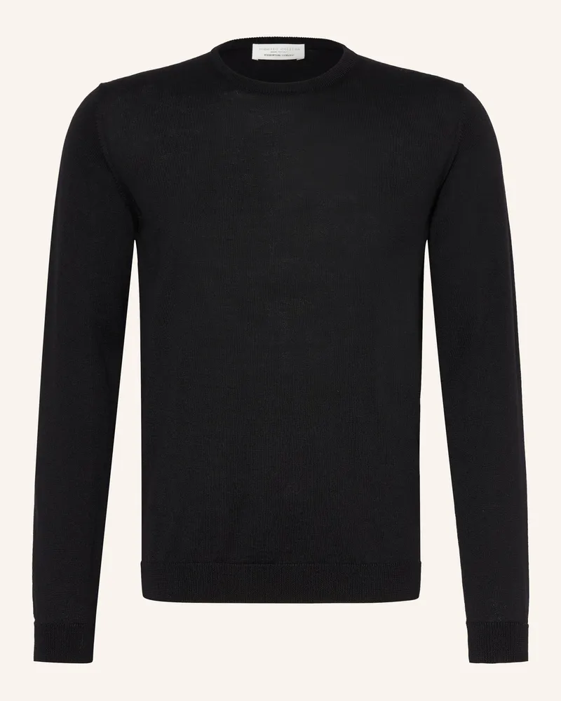 Roberto Collina Pullover Aus Merinowolle schwarz Schwarz