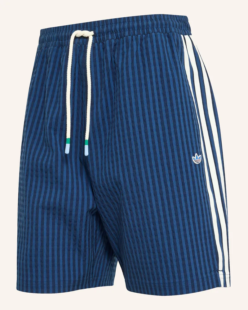 adidas Shorts Resort S Mit Galonstreifen blau Blau
