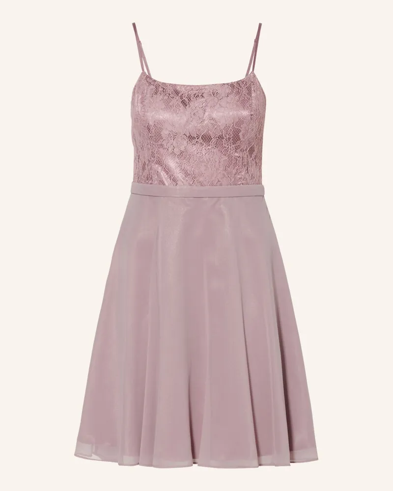 Vera Mont Cocktailkleid mit Spitze und Cut-out Rosa