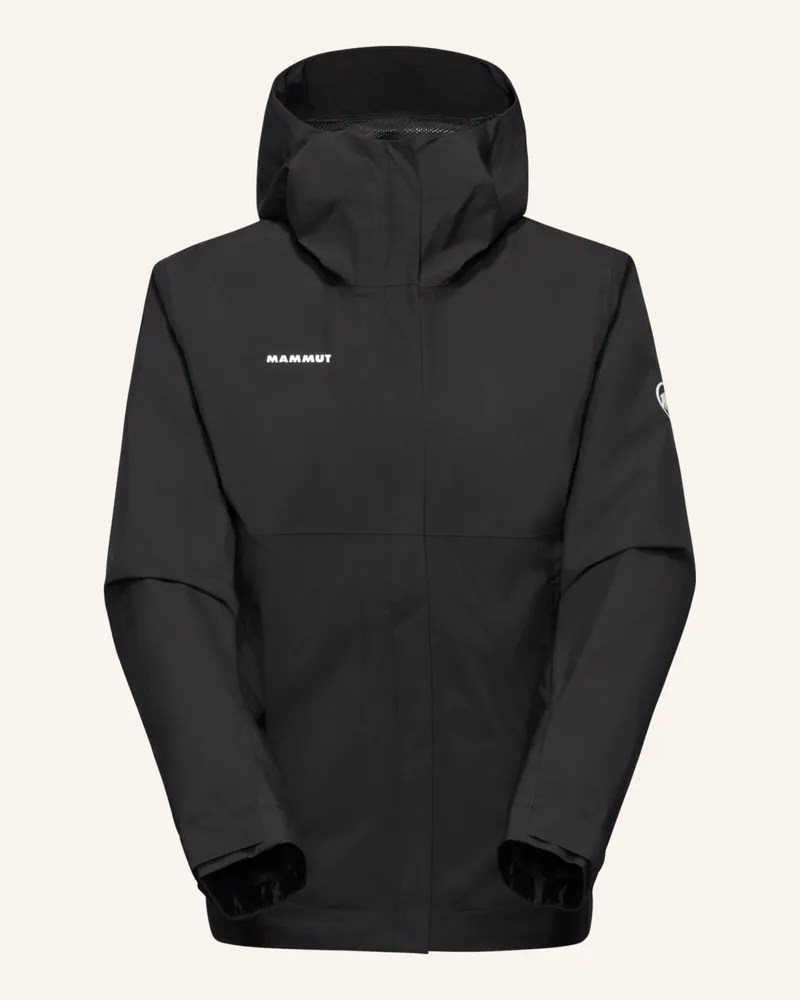 Mammut Funktionsjacke Treeline Light Hs Hooded schwarz Schwarz