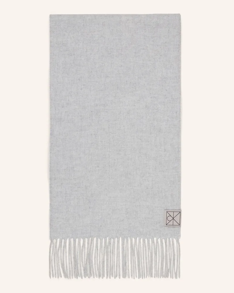 Calvin Klein Cashmere-Schal grau Grau