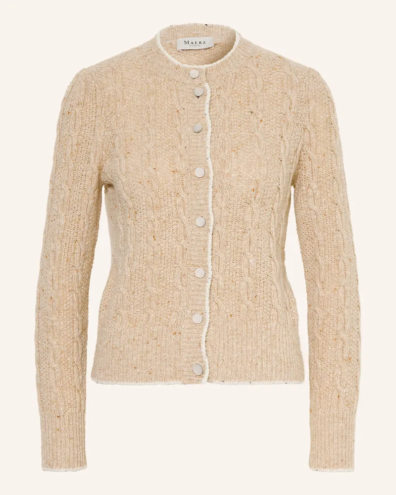 Maerz Strickjacke rosa Beige