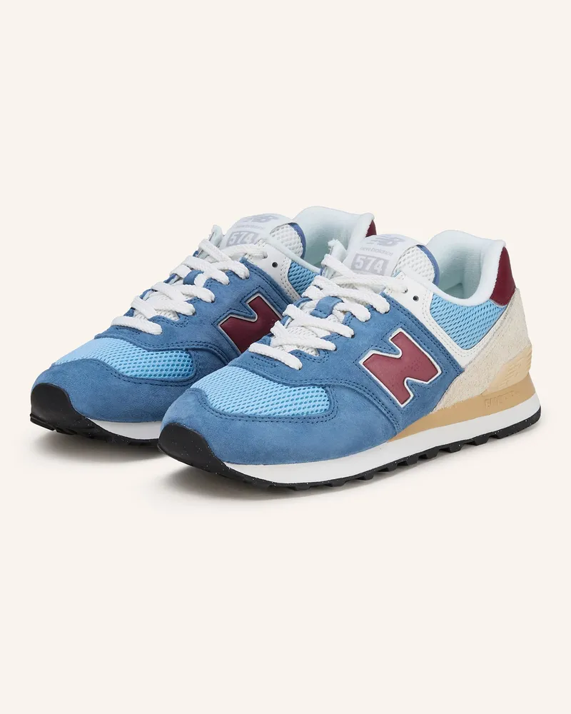 New Balance Sneaker 574 Blau