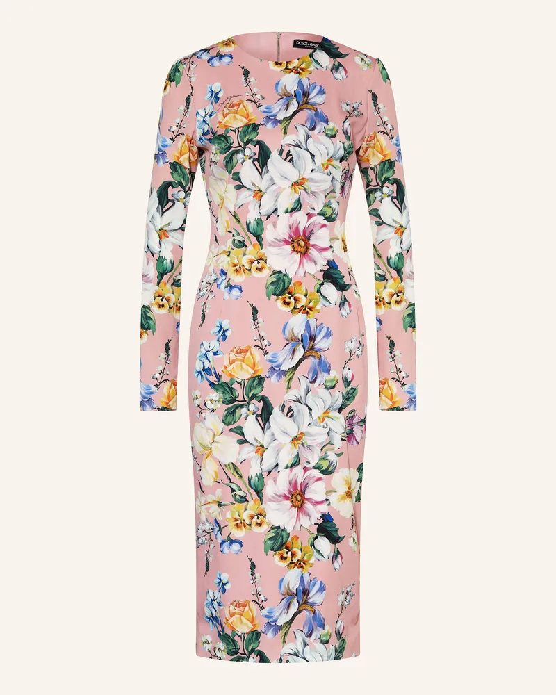 Dolce & Gabbana Seidenkleid Rosa