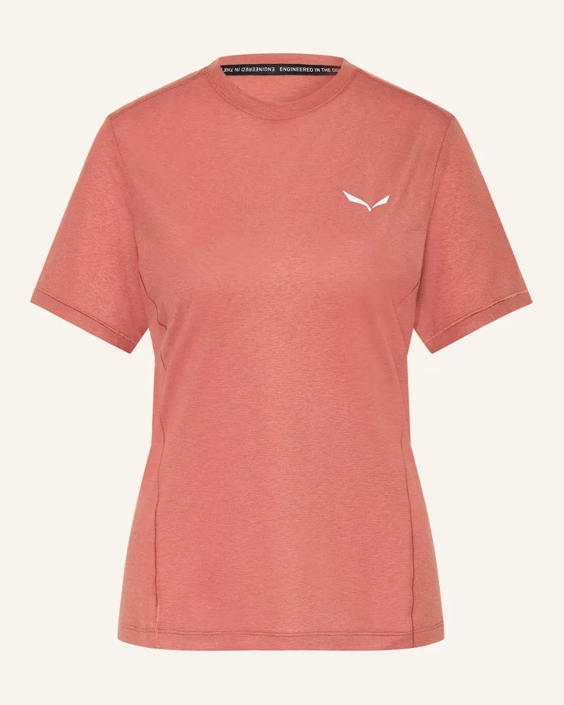 Salewa T-Shirt Puez Dry'ton rot Rot