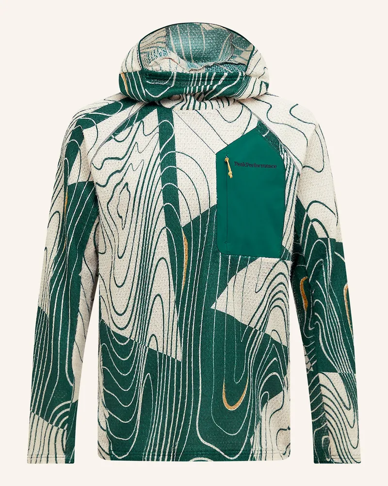 Peak Performance Fleecepullover Freelight Polartec® Alpha™ gruen Creme