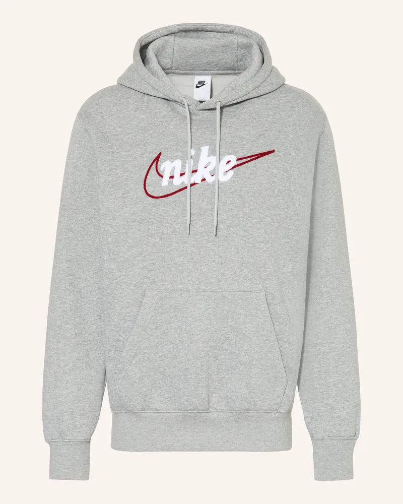 Nike Hoodie Club grau Grau