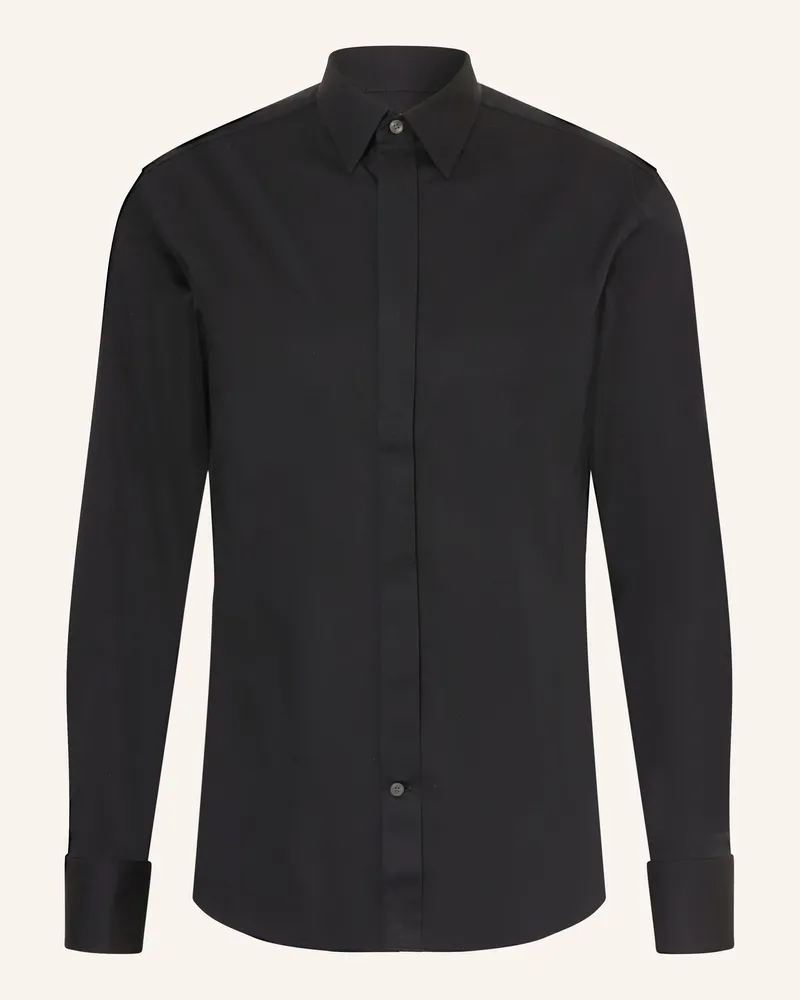 Tiger of Sweden Hemd Adley Slim Fit schwarz Schwarz