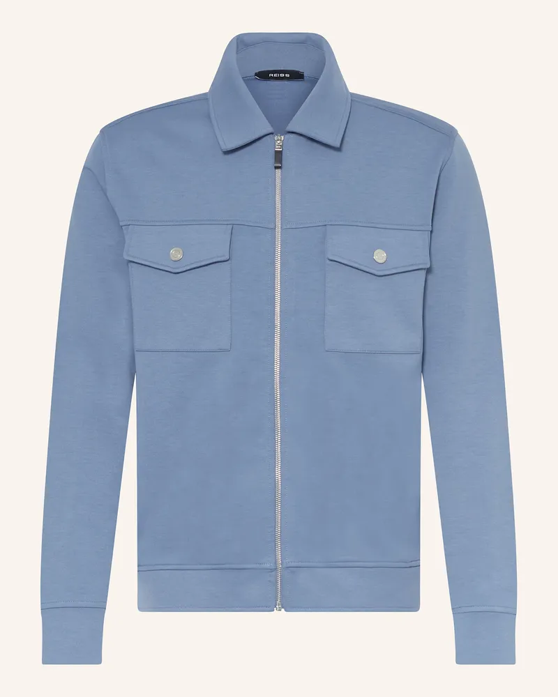 Reiss Overjacket MEDINA Blaugrau