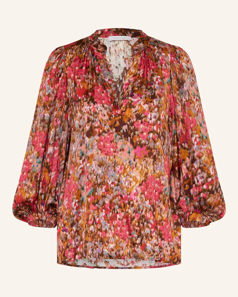 Rich&Royal Satinbluse rot Pink