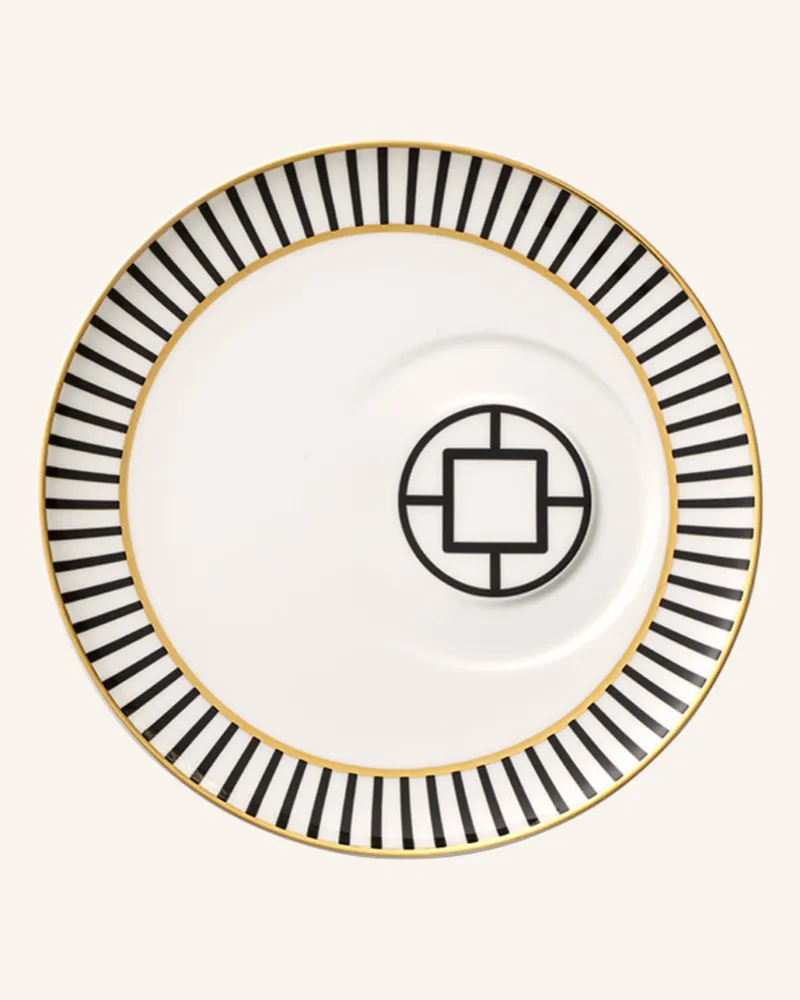 Villeroy & Boch Kaffee-/Teeuntertasse Metrochic weiss Gelb