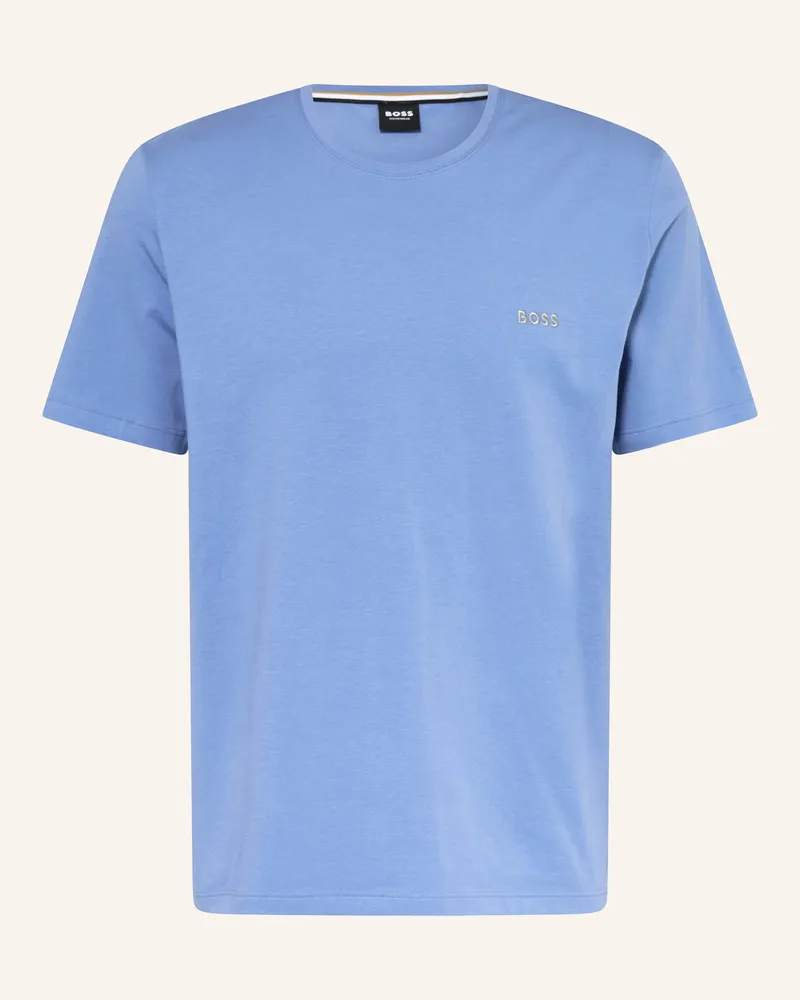 HUGO BOSS Schlafshirt MIX&MATCH Hellblau