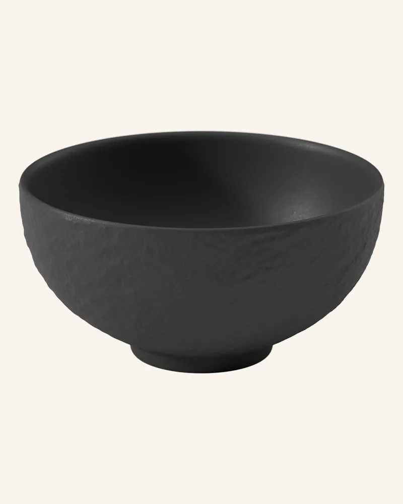 Villeroy & Boch Suppenbol Manufacture Rock schwarz Schwarz