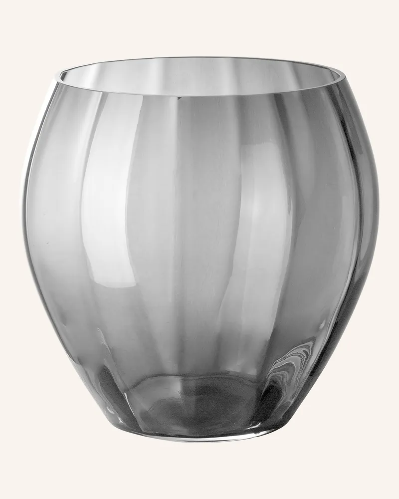 Fink Windlicht, Vase LILIAN Grau