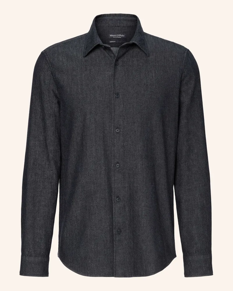 Marc O'Polo Jeanshemd Dunkelblau
