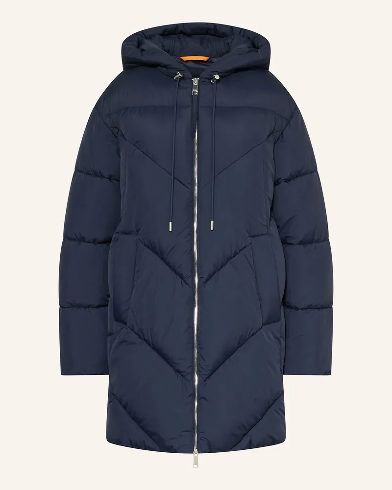 HUGO BOSS Steppmantel PIAPOLLY Dunkelblau