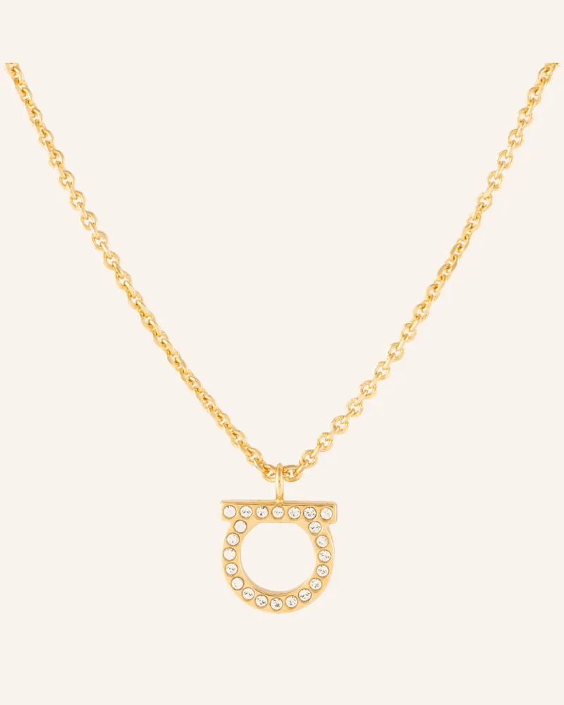Ferragamo Halskette Gancio gold Gold