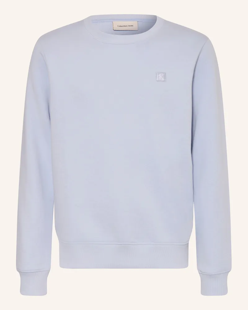 Calvin Klein Sweatshirt blau Hellblau