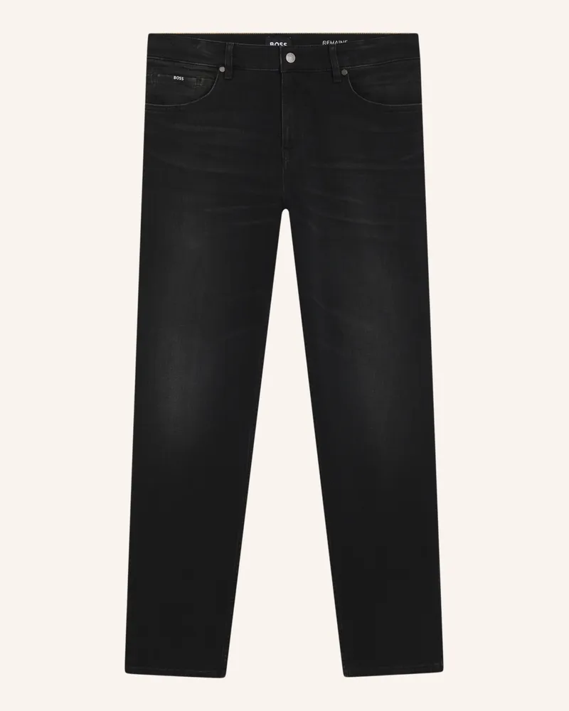 HUGO BOSS Jeans H-RE.MAINE Regular Fit Schwarz