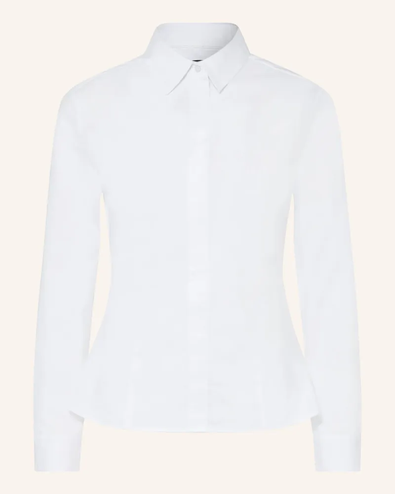 HUGO BOSS Blusenshirt Bashinah weiss Weiss