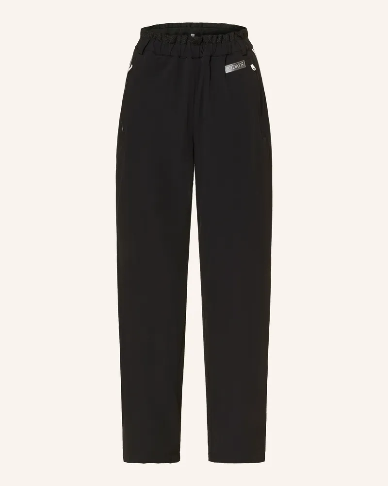 10Days Hose Im Jogging-Stil Mit Galonstreifen schwarz Schwarz