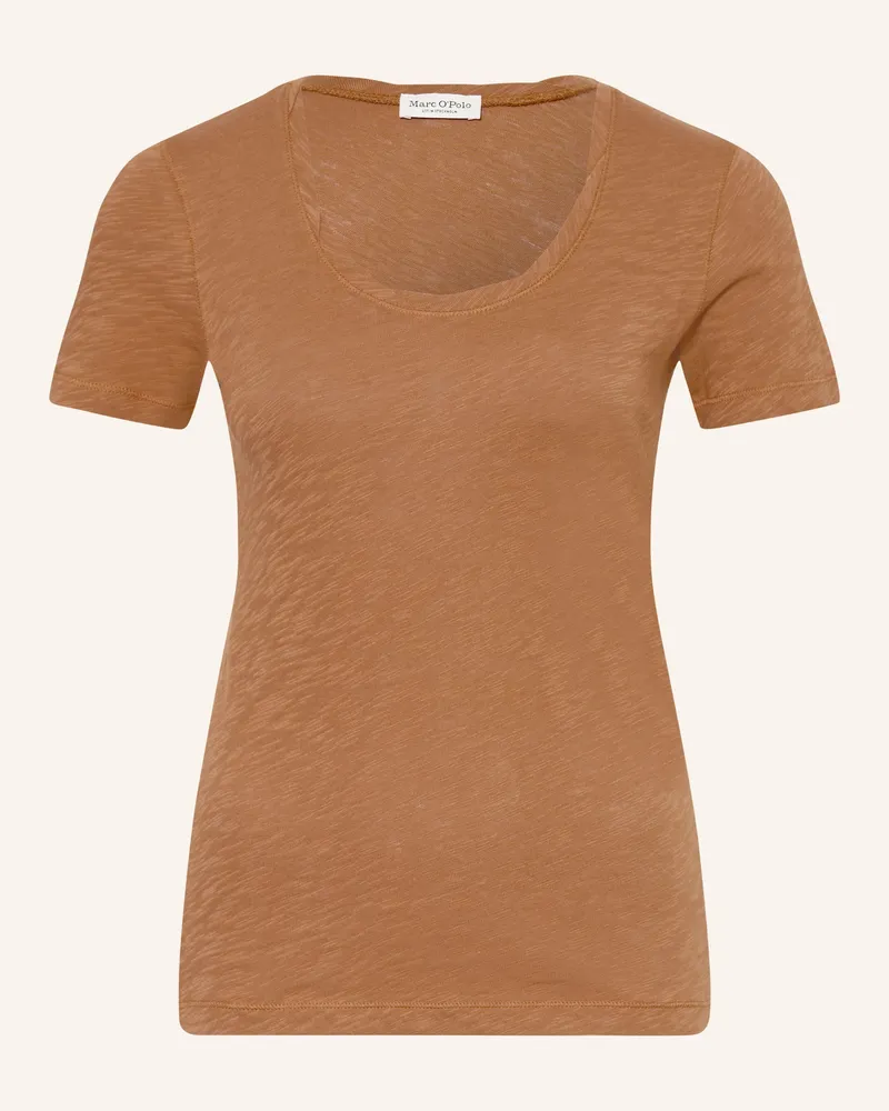 Marc O'Polo T-Shirt braun Braun