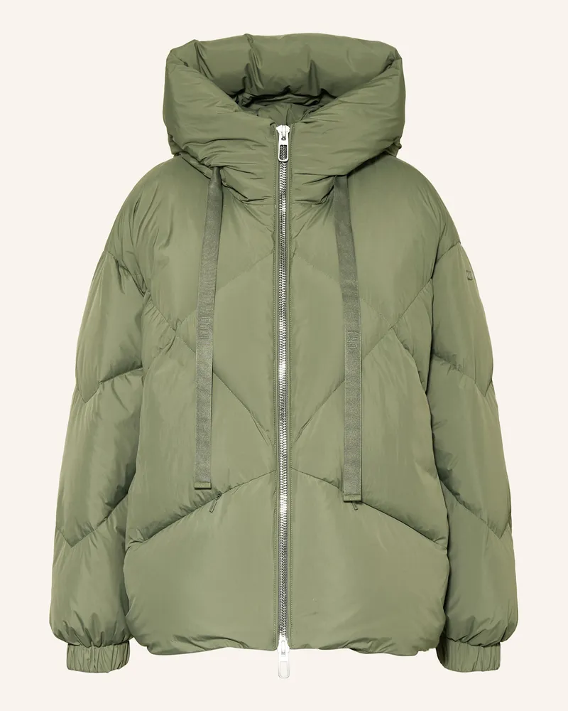 DUNO Daunenjacke Peggie gruen Hellgrün